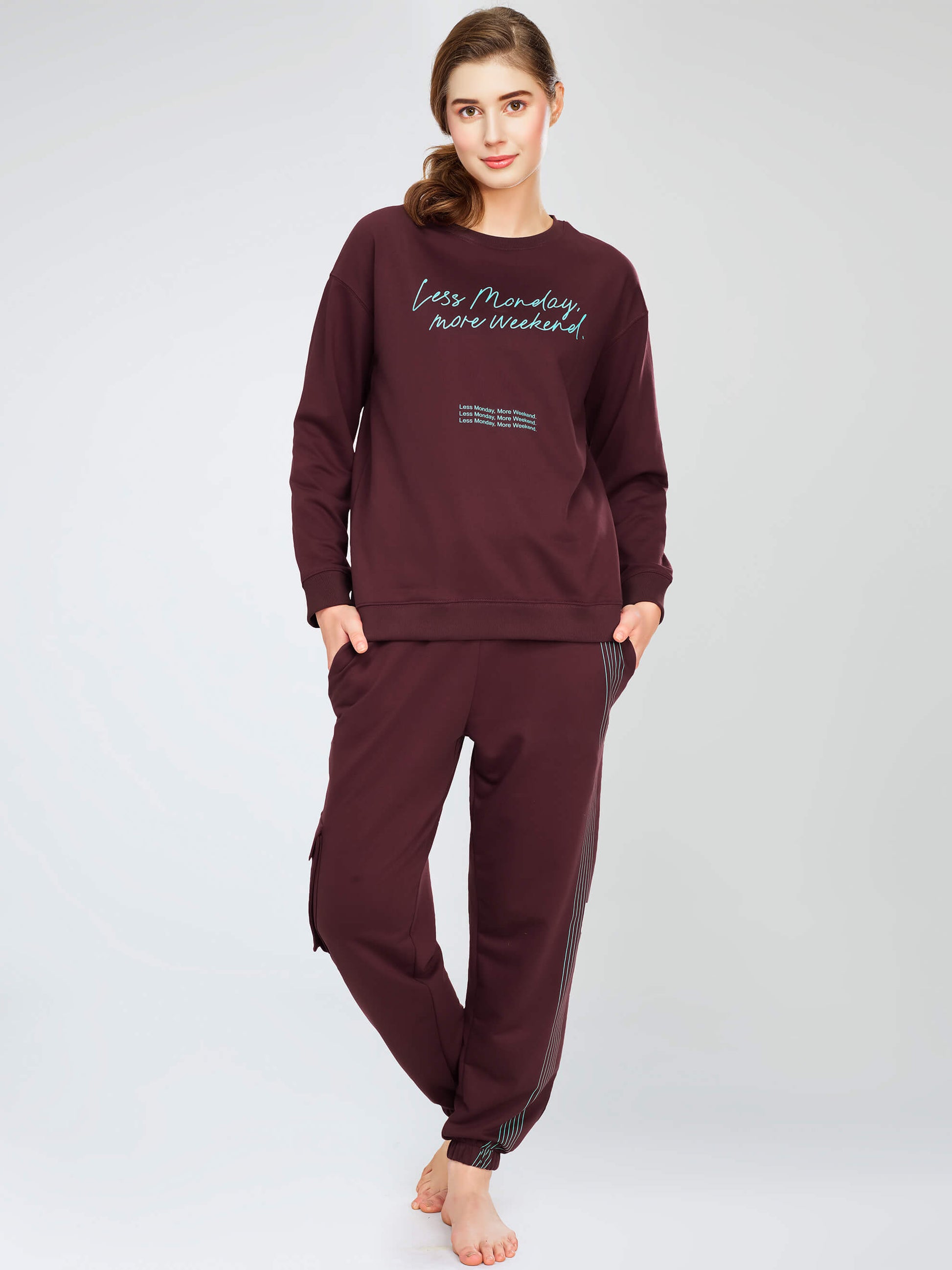 Bhaderwah Campus Daily Paper Tracksuit Fleece Lined Flannel Guys