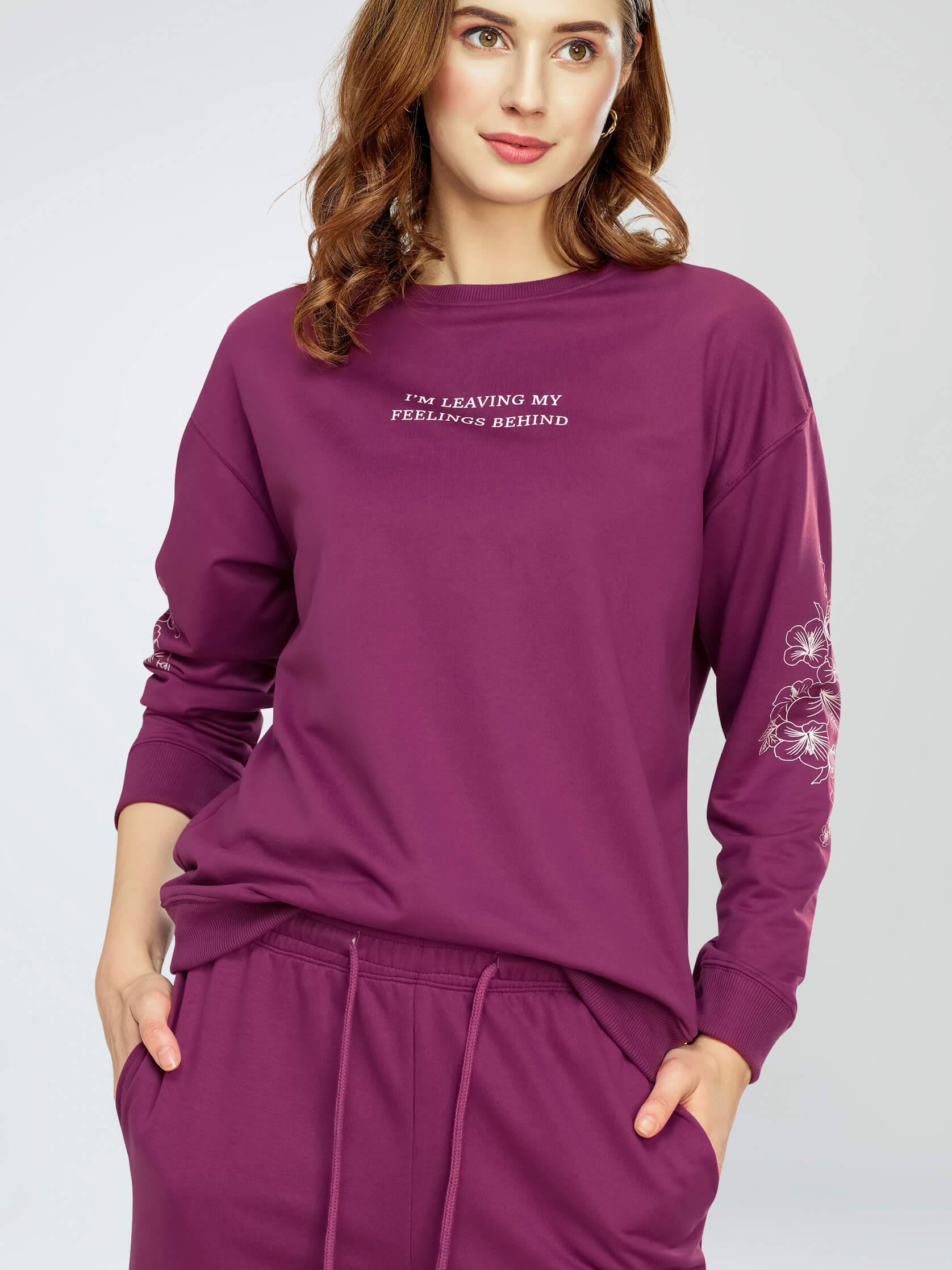 ZTMY x BODYSONG. SPORTSWEAR (purple) ミュージシャン ZTMY x