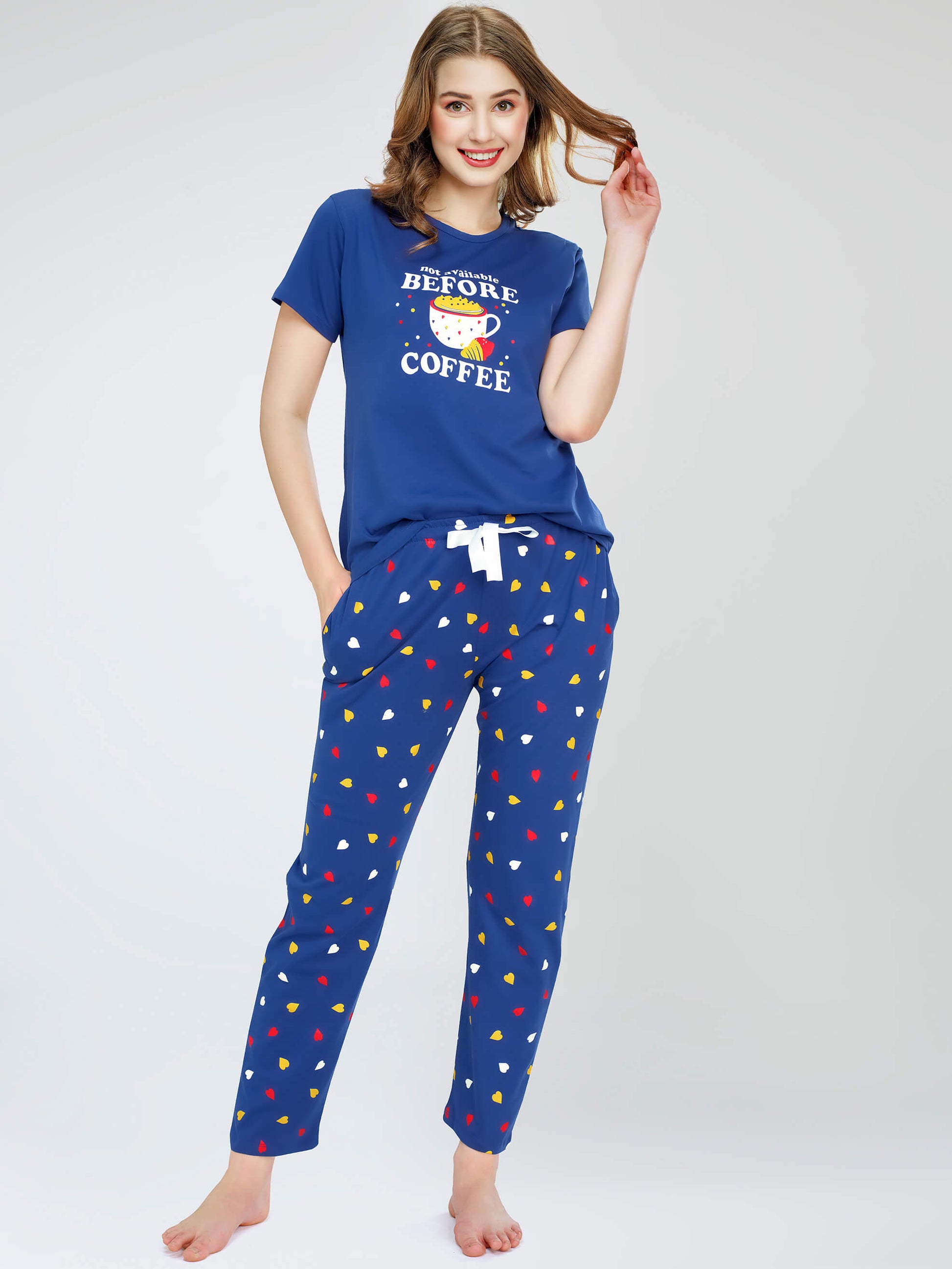 nighty dress trouser shirt Silk Night Dress Trouser Shirt