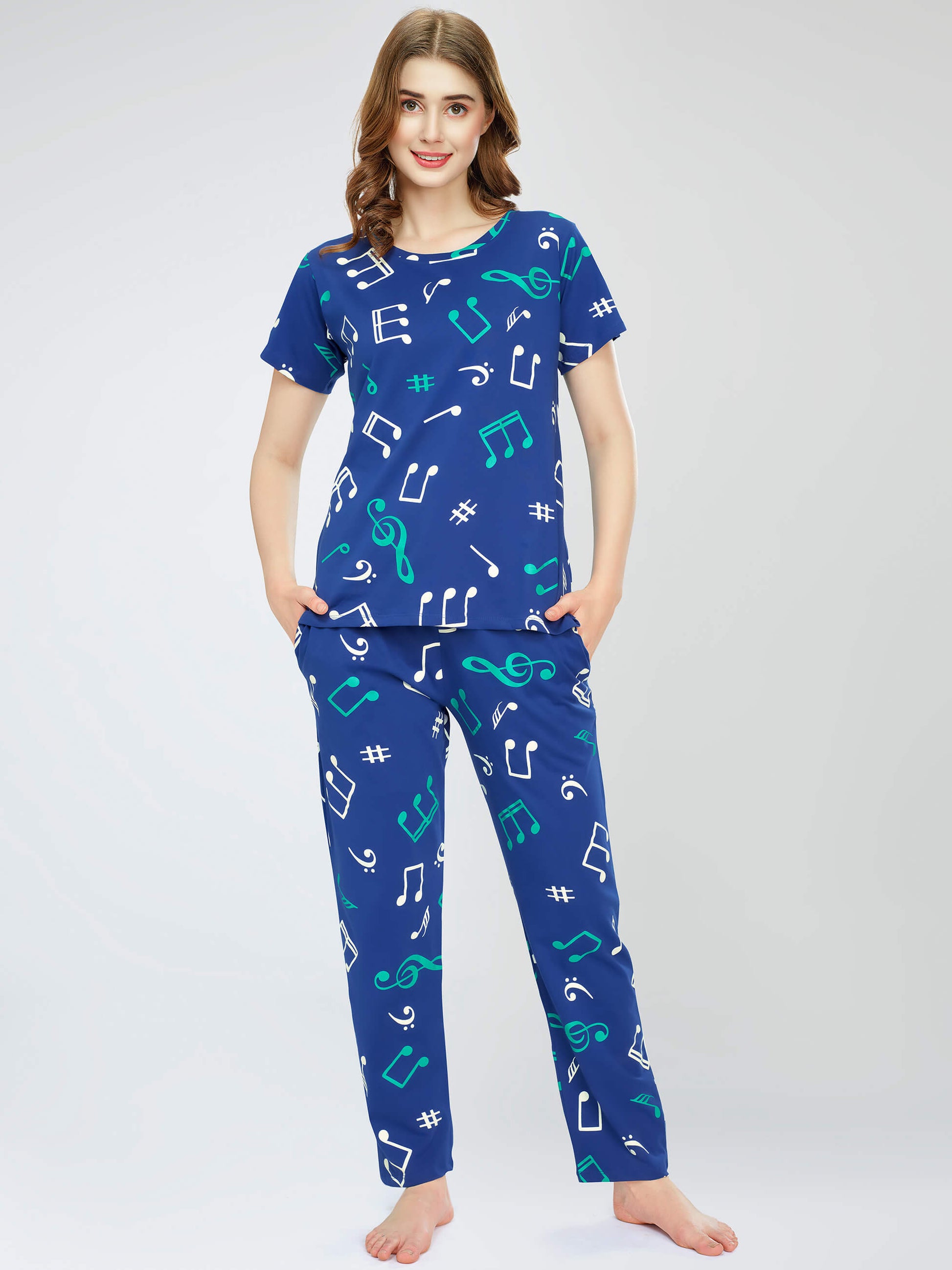 night suit set for women night suit dress for women cotton stylish latest top pajama set nightwear cotton pyjama sleeve sleep home wear ladies nursing feeding front open night shirt ZEYO night suit set co ord set for women