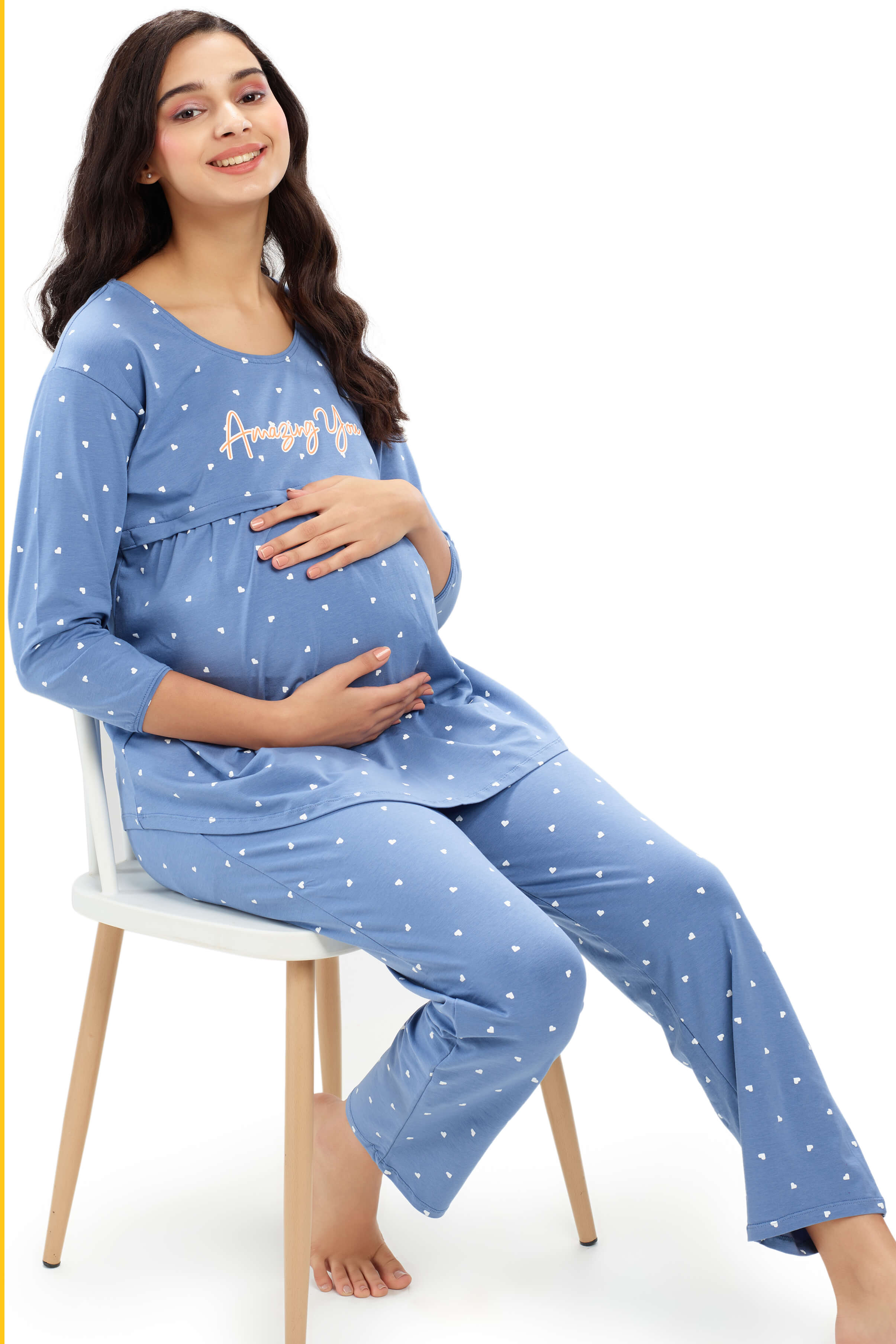 fcity.in - Soft Feeding And Maternity Night Suit For Women Top Bottom /  Aishani