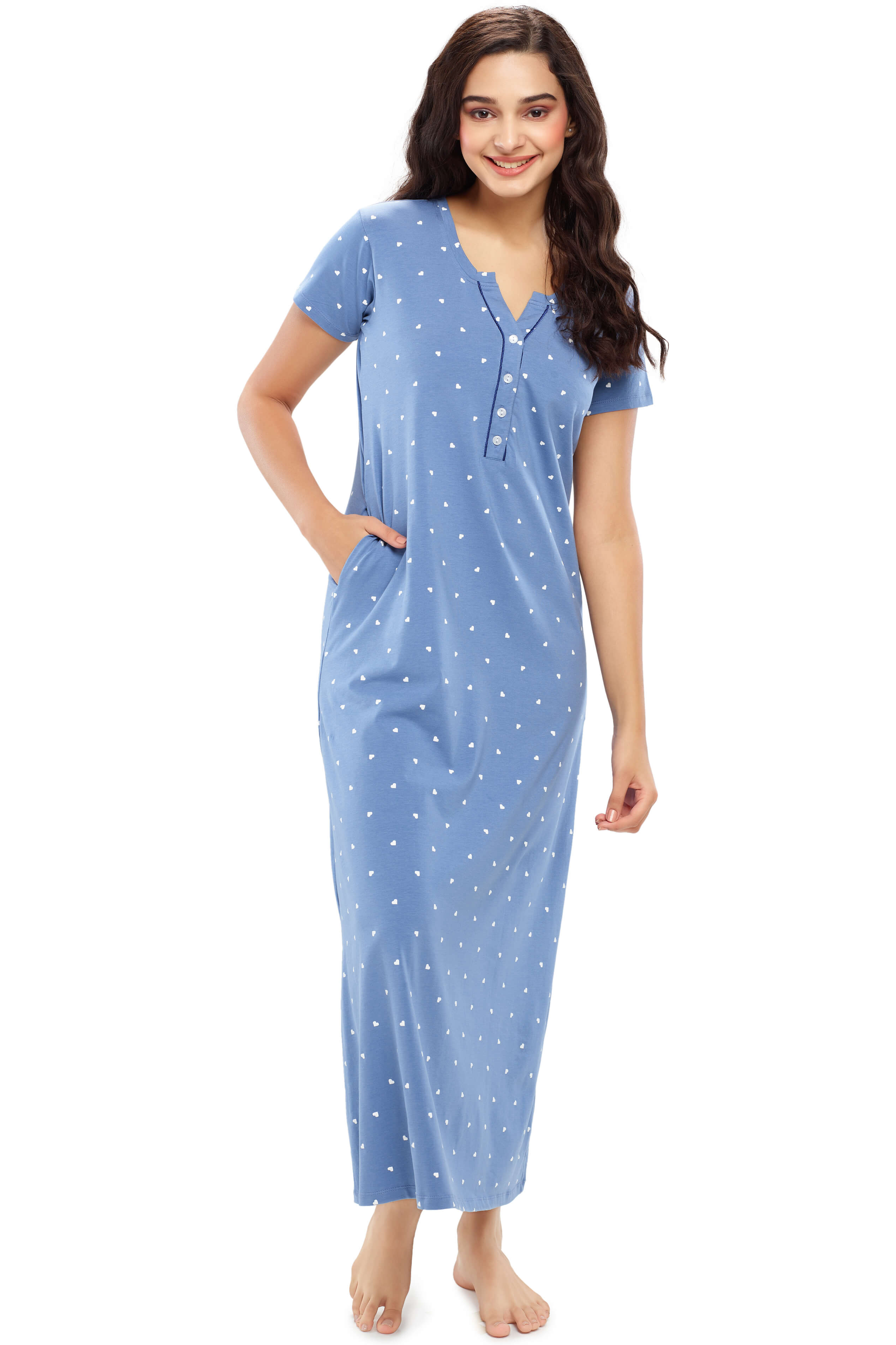 Girls Nightwear | Cotton Nighties | Mangai Nighties