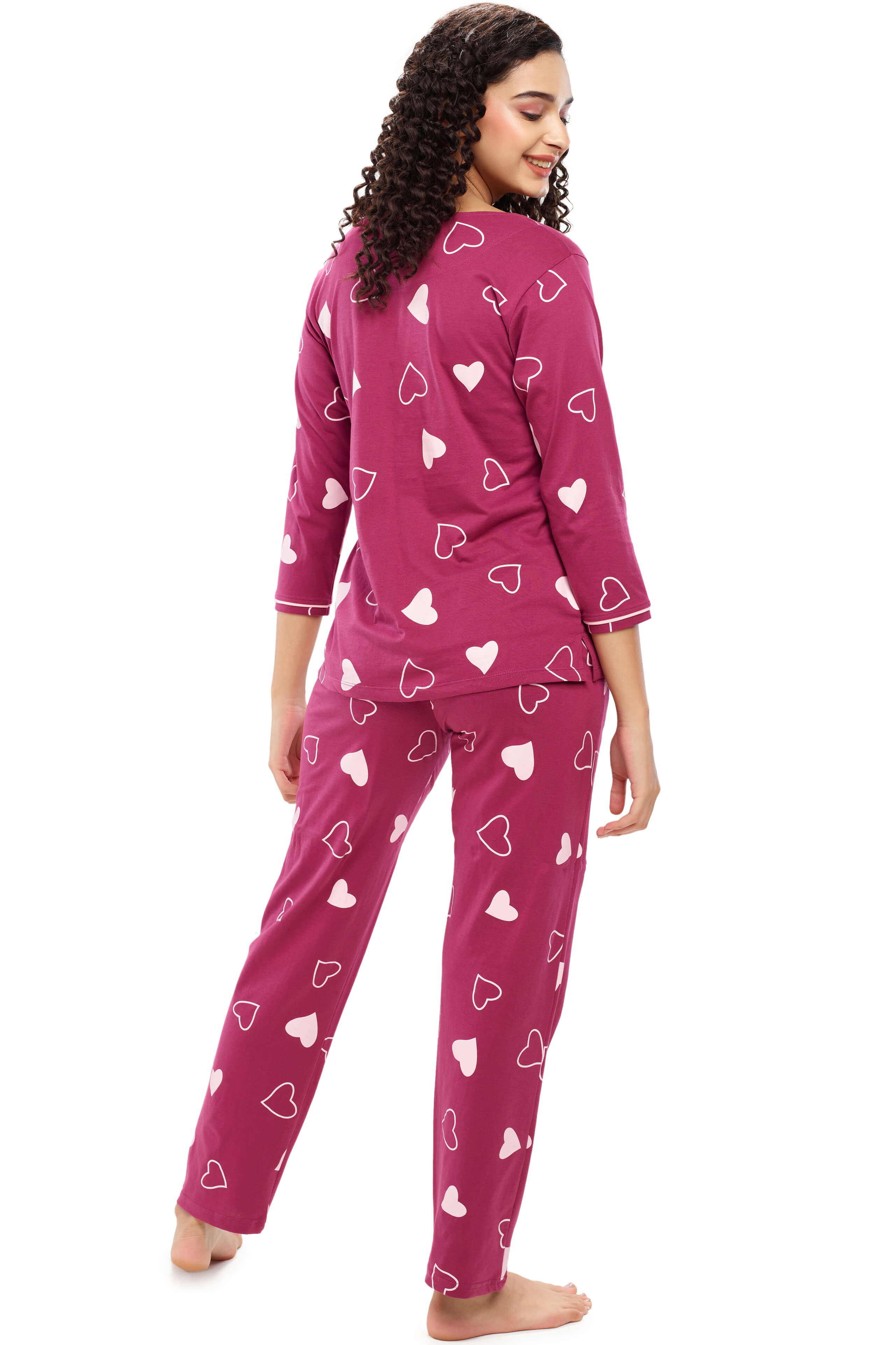 Heart best sale pajamas womens