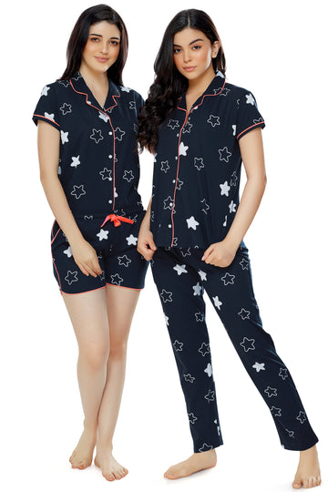 Womens Pyjamas Pyjama Set Tie+cufflink+pocket Square Combo Pack - Buy Womens  Pyjamas Pyjama Set Tie+cufflink+pocket Square Combo Pack online in India